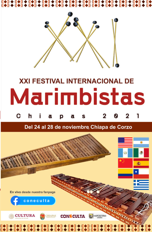 XXI Festival Internacional de Marimbistas Chiapas 2021
