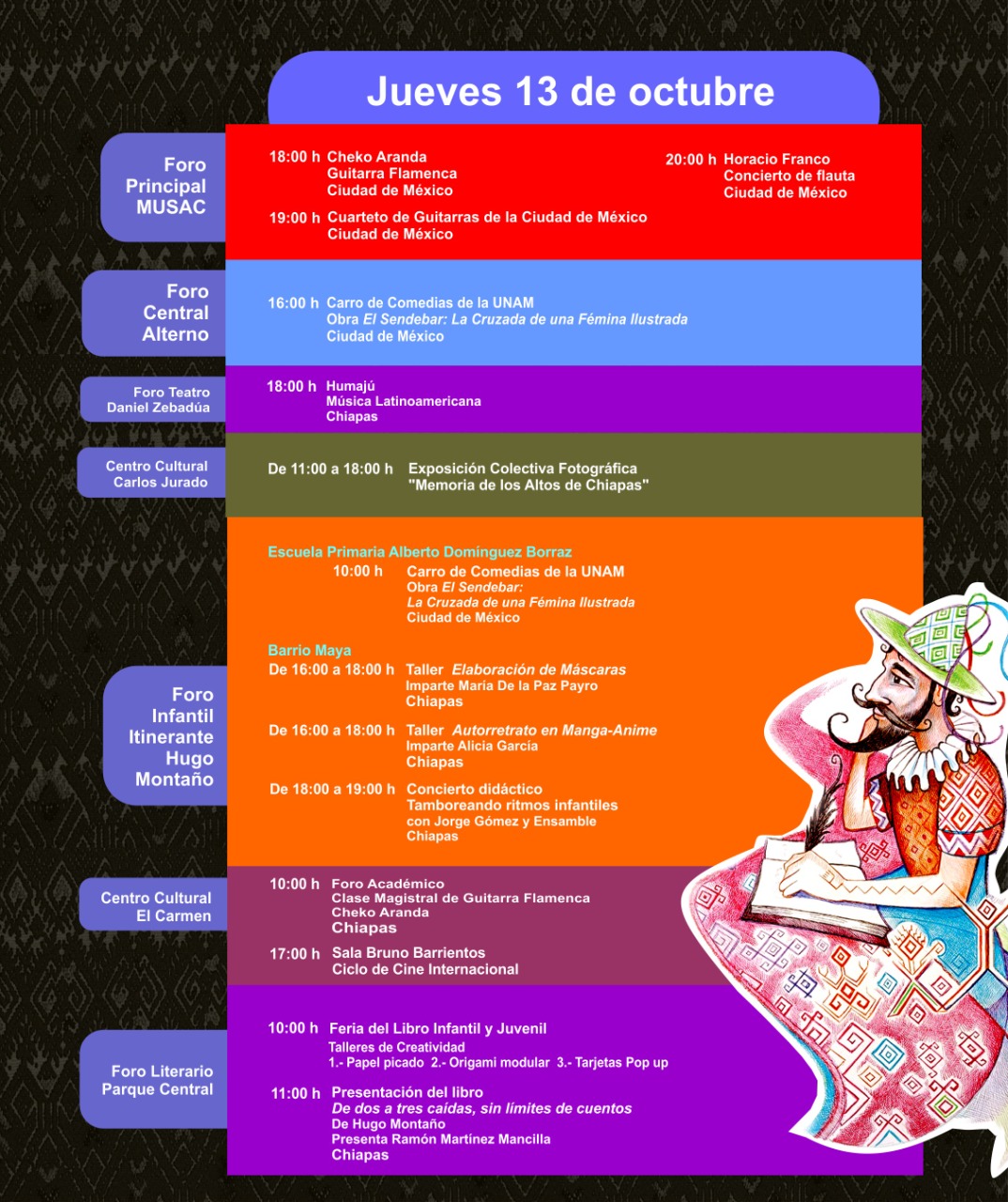 13 de Octubre - Festival Internacional Cervantino Barroco 2022