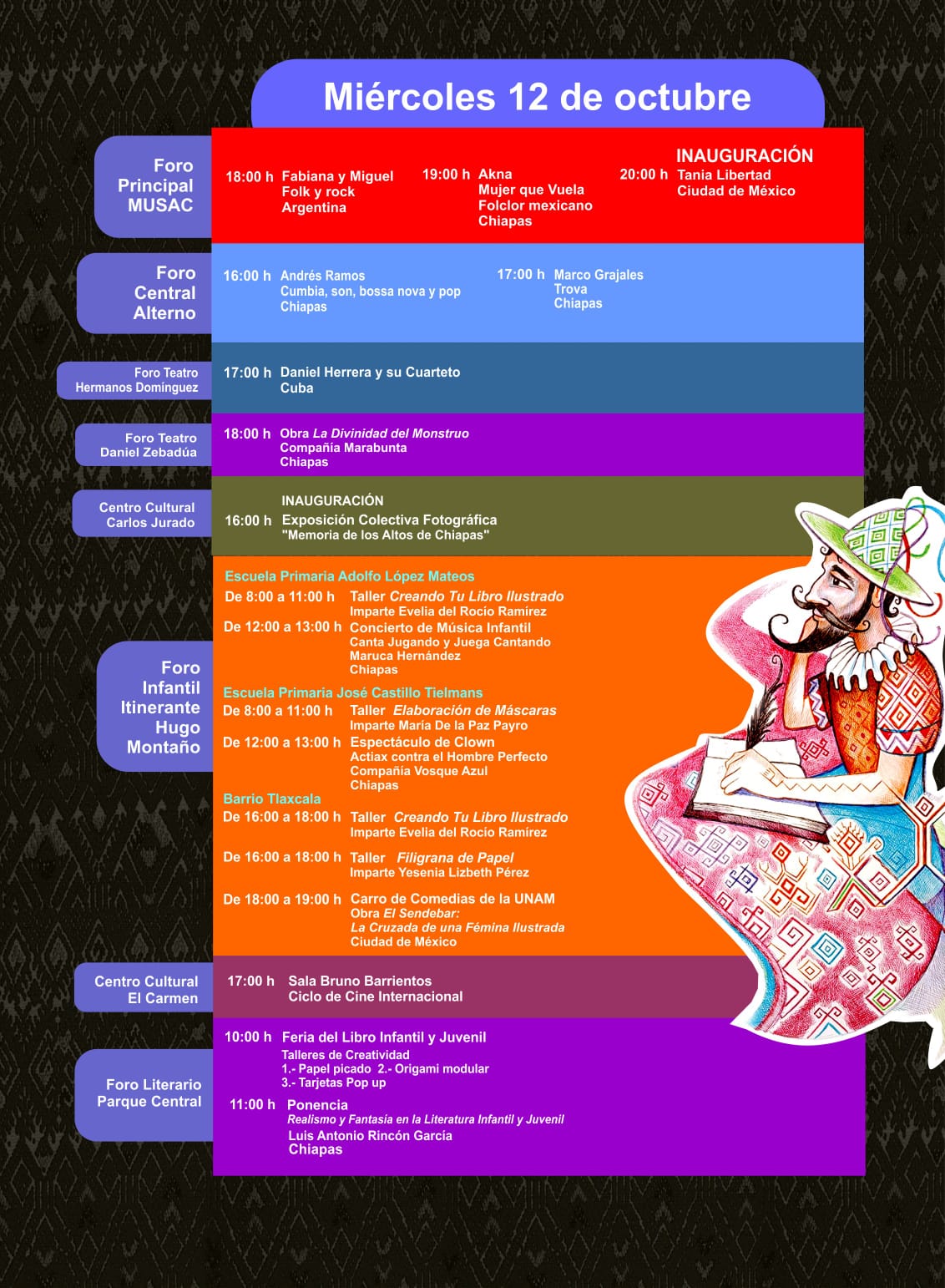 12 de Octubre - Festival Internacional Cervantino Barroco 2022